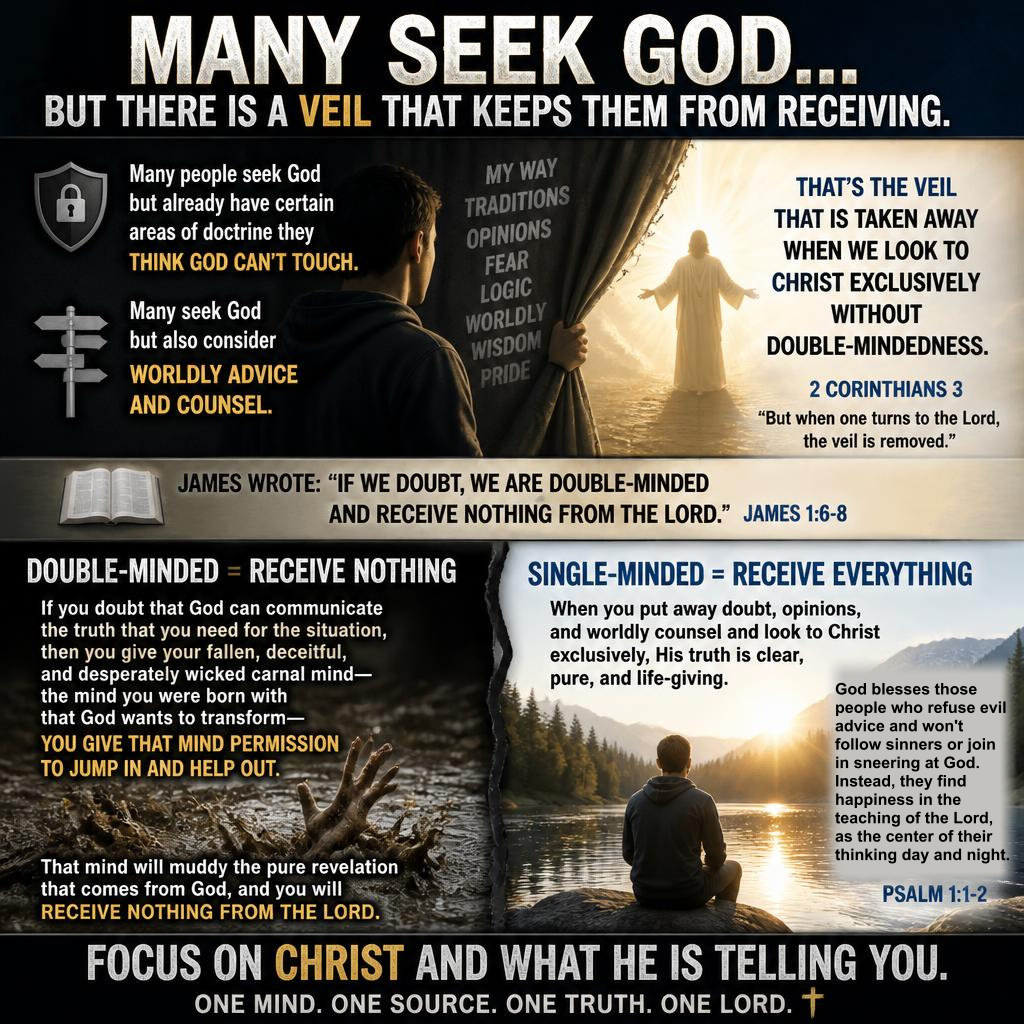 Focus Exclusively On What Christ Is Telling You