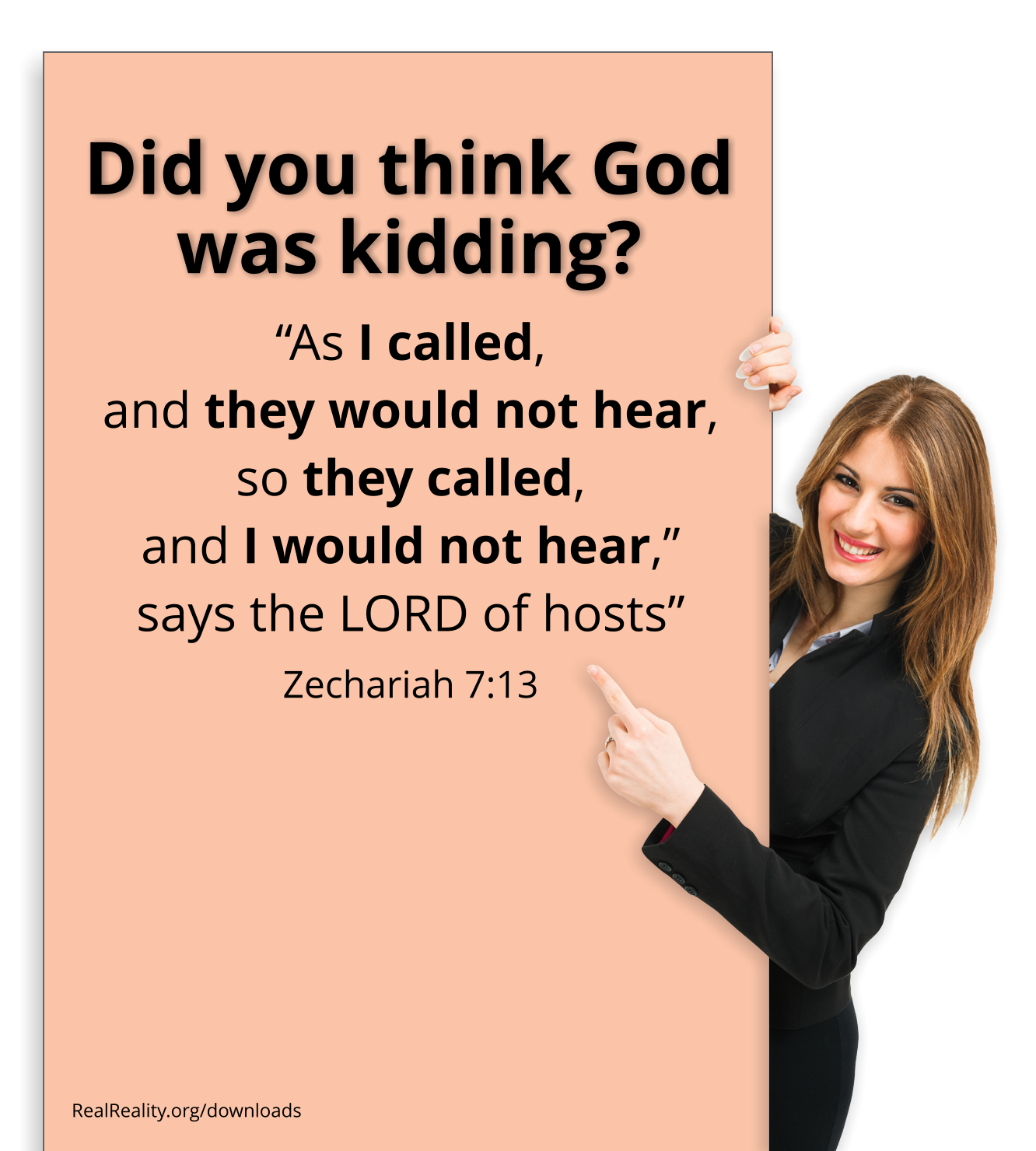 Did you think God was kidding? 