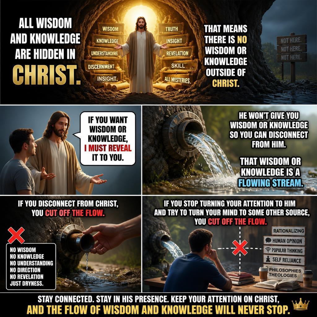 ALL Wisdom and Knowledge Are Hidden In Christ
