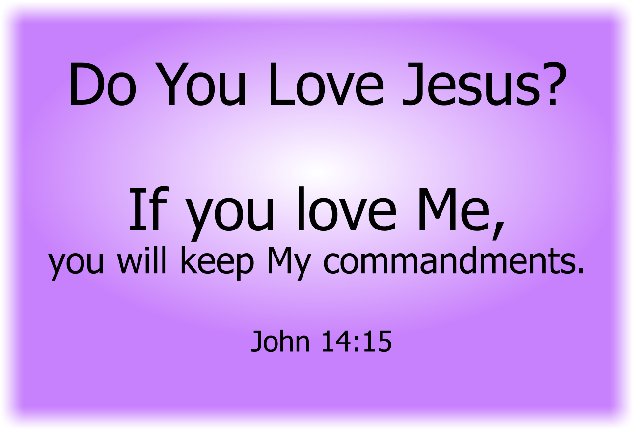 Do You Love Jesus?