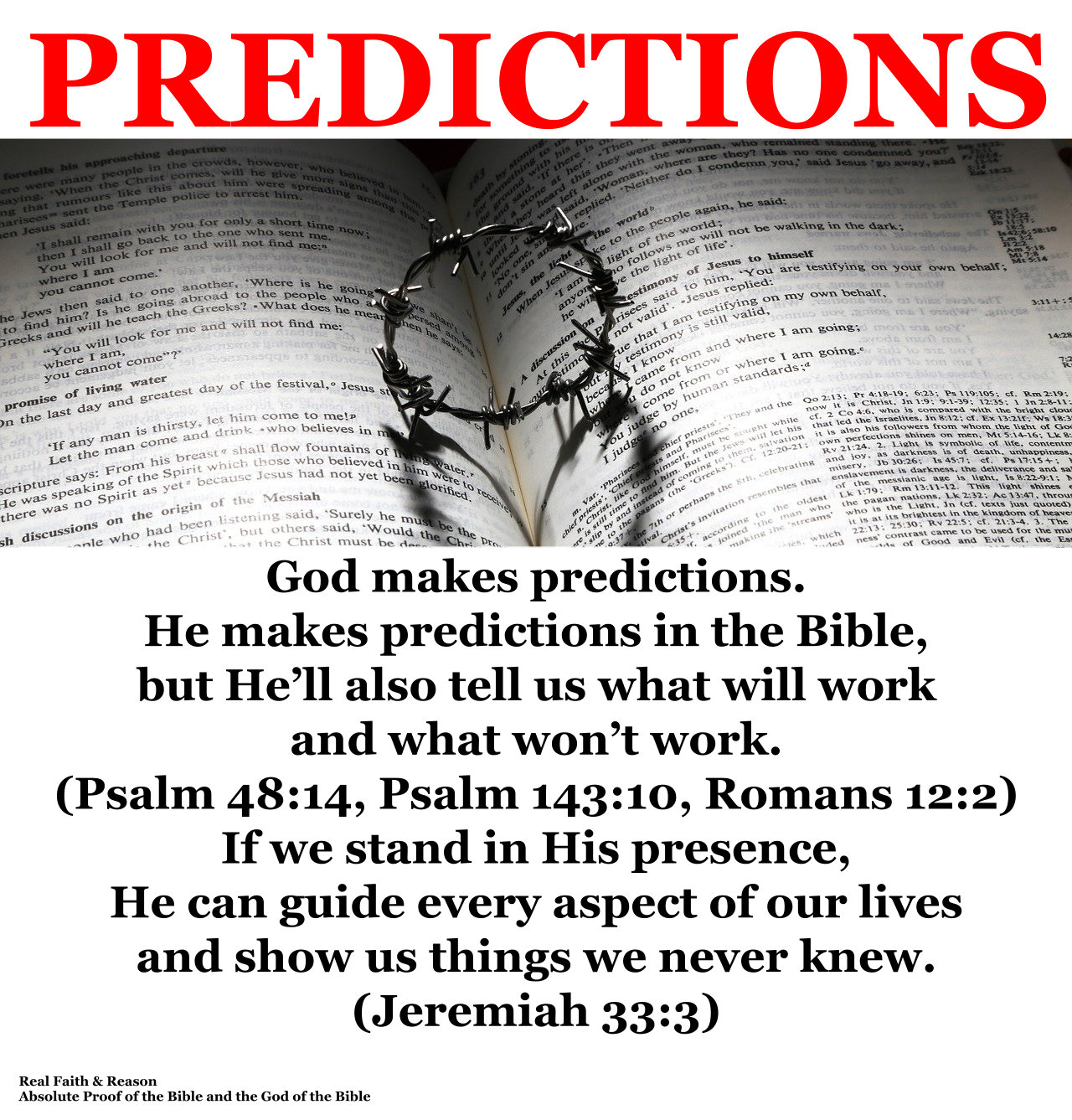 If we stand in God’s presence, He will guide every aspect of our lives and show us things we never knew.
