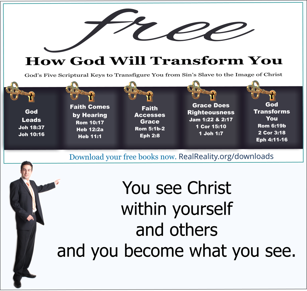 You become what you look at. Look at Christ and not the carnal.