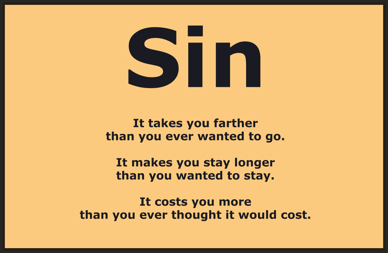 About Sin