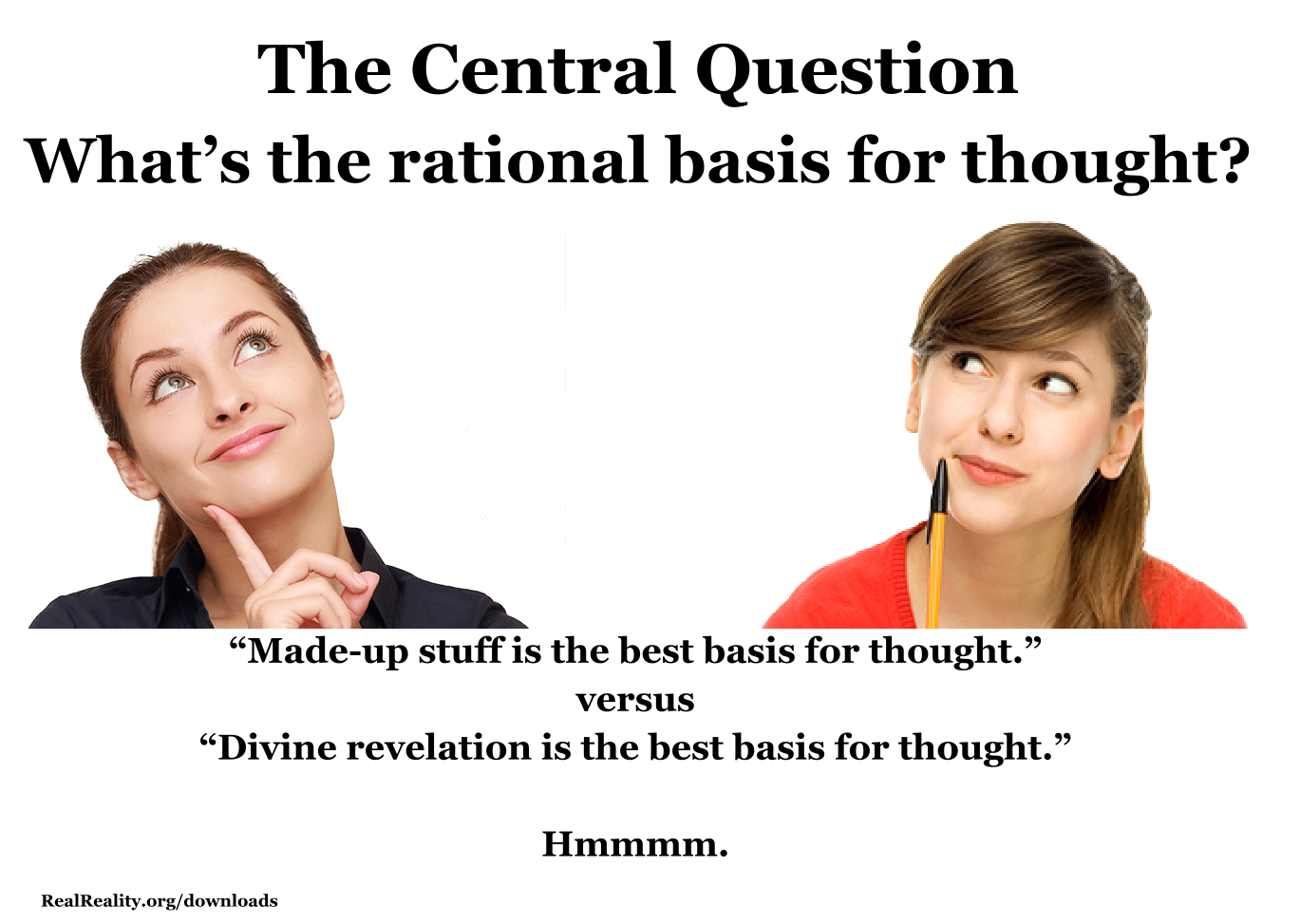 What’s the rational basis for thought?