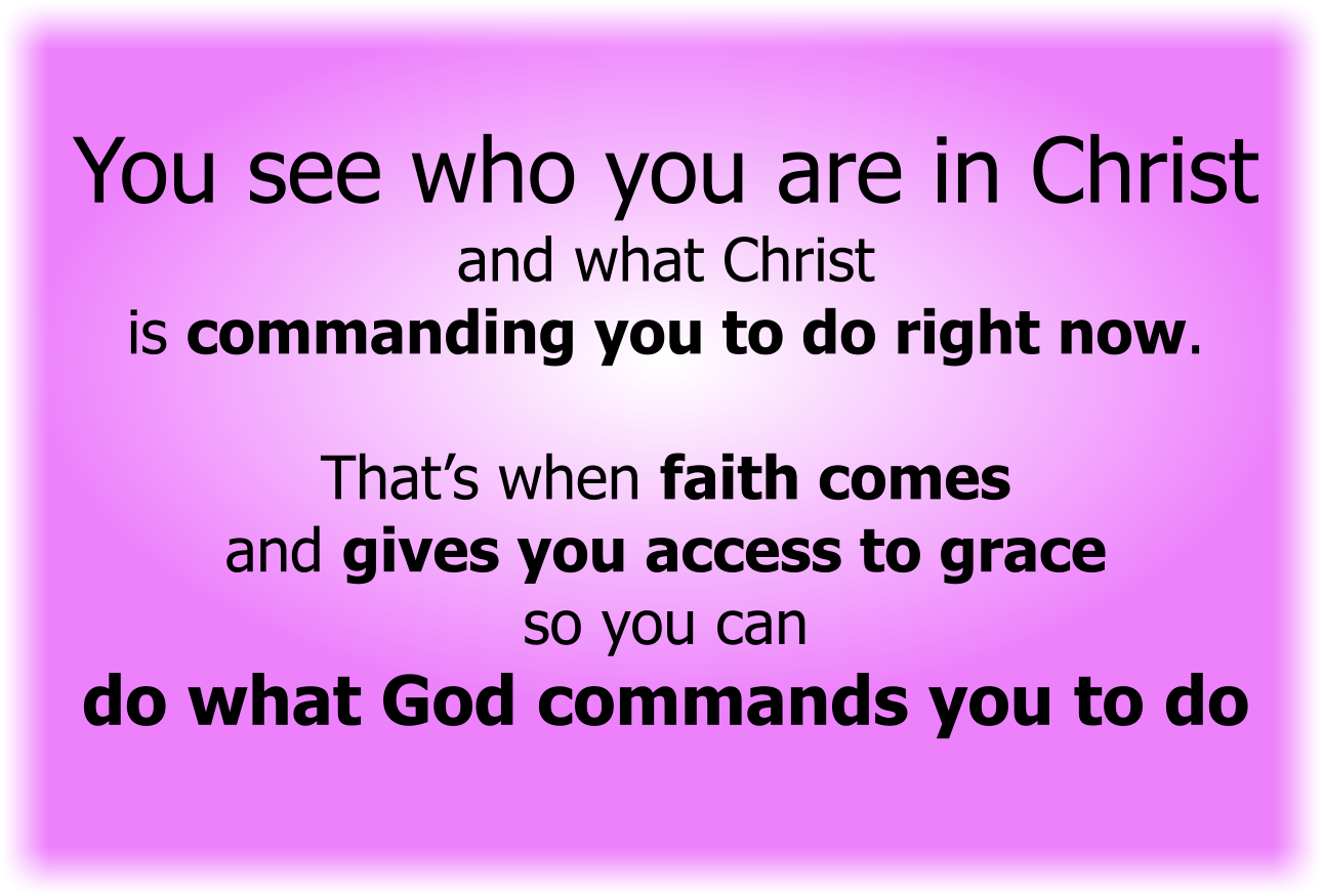 You see those around you. For those who are born again, you see them after the Spirit.