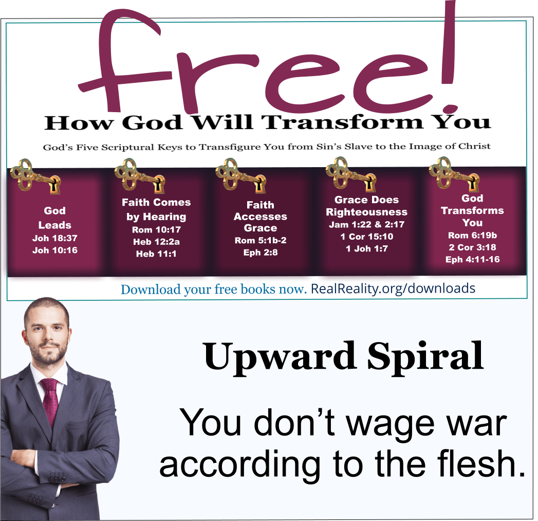 We don’t wage war according to the flesh. 