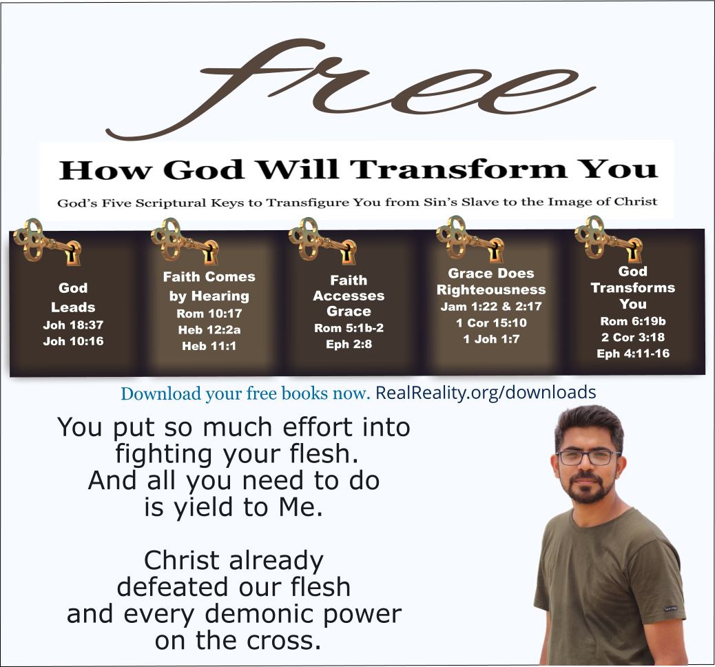 Listen to and Yield to Christ. It's that Simple.