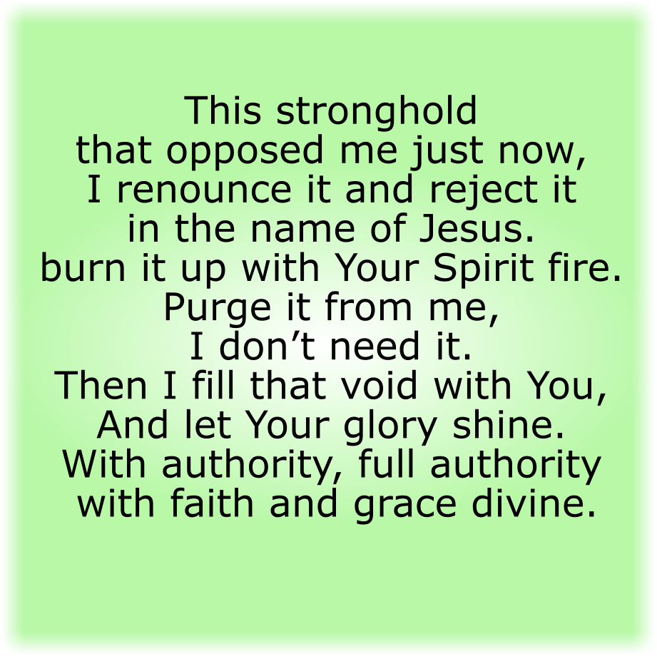 When you seek God or pray, your carnal mind will fight you.