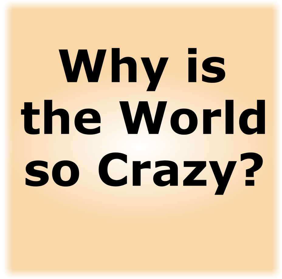 Why is the World so Crazy?