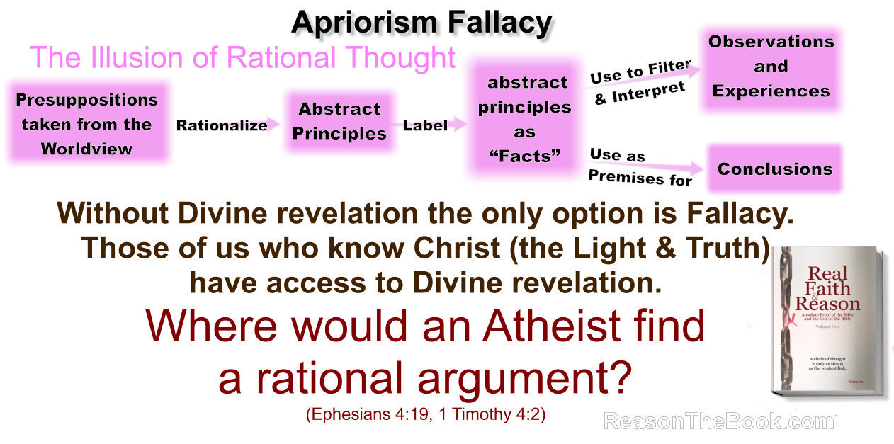 Where would an atheist find a rational argument? All they have is made-up stuff.