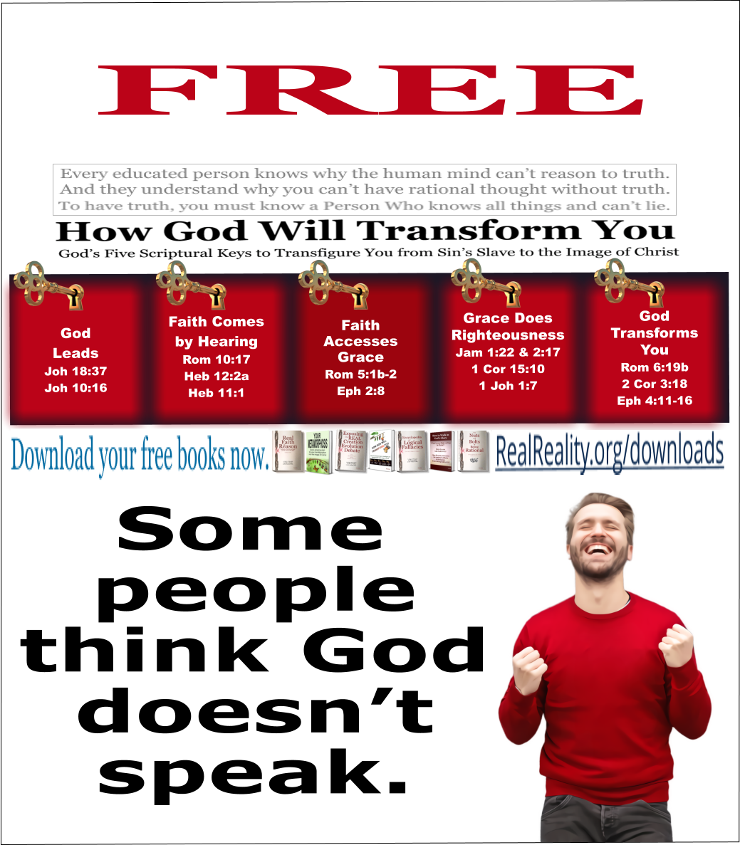 Some people claim God doesn’t speak.