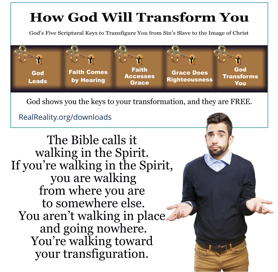 The Bible calls it walking in the Spirit.