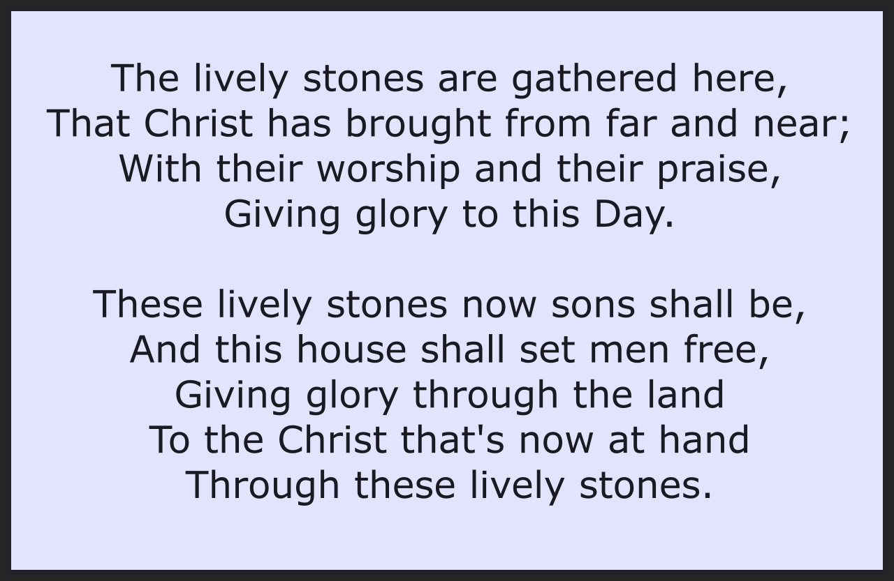 The Lively Stones