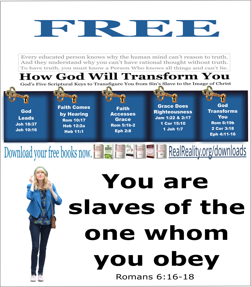 YOU ARE A SLAVE OF THE ONE YOU OBEY