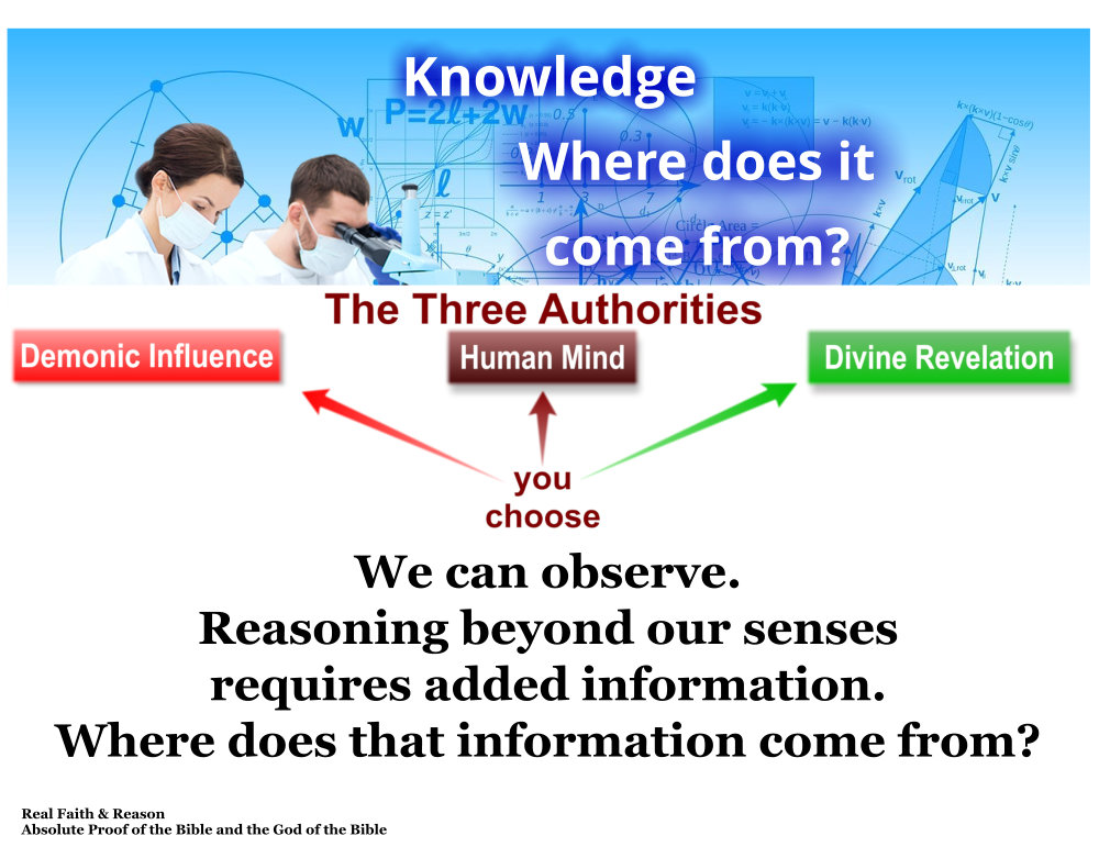 Where does information come from? Where does truth come from?