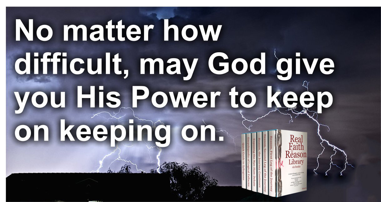 No matter how difficult, may God give you His Power to keep on keeping on.