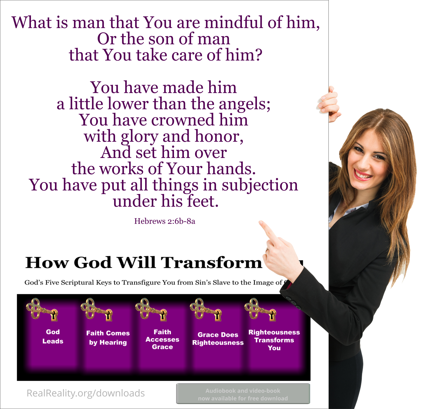 What is man that You are mindful of him, or the son of man that You take care of him?