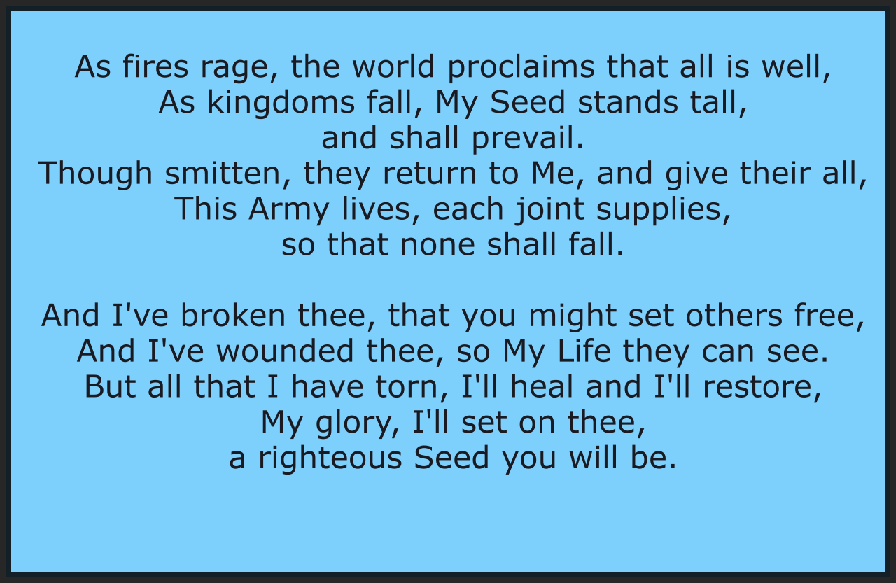 As Fires Rage