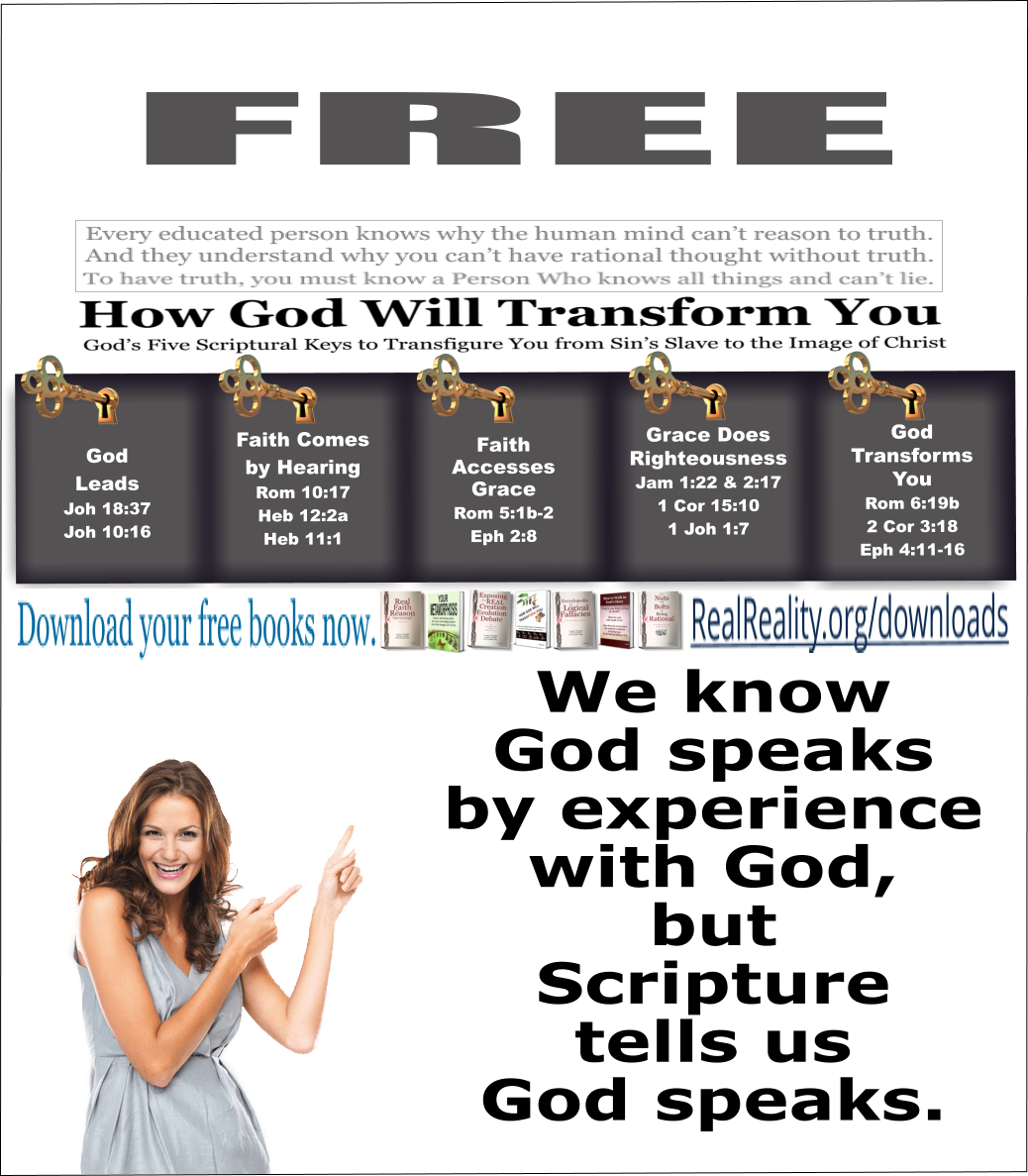 Scripture tells us God speaks, but we knew that.