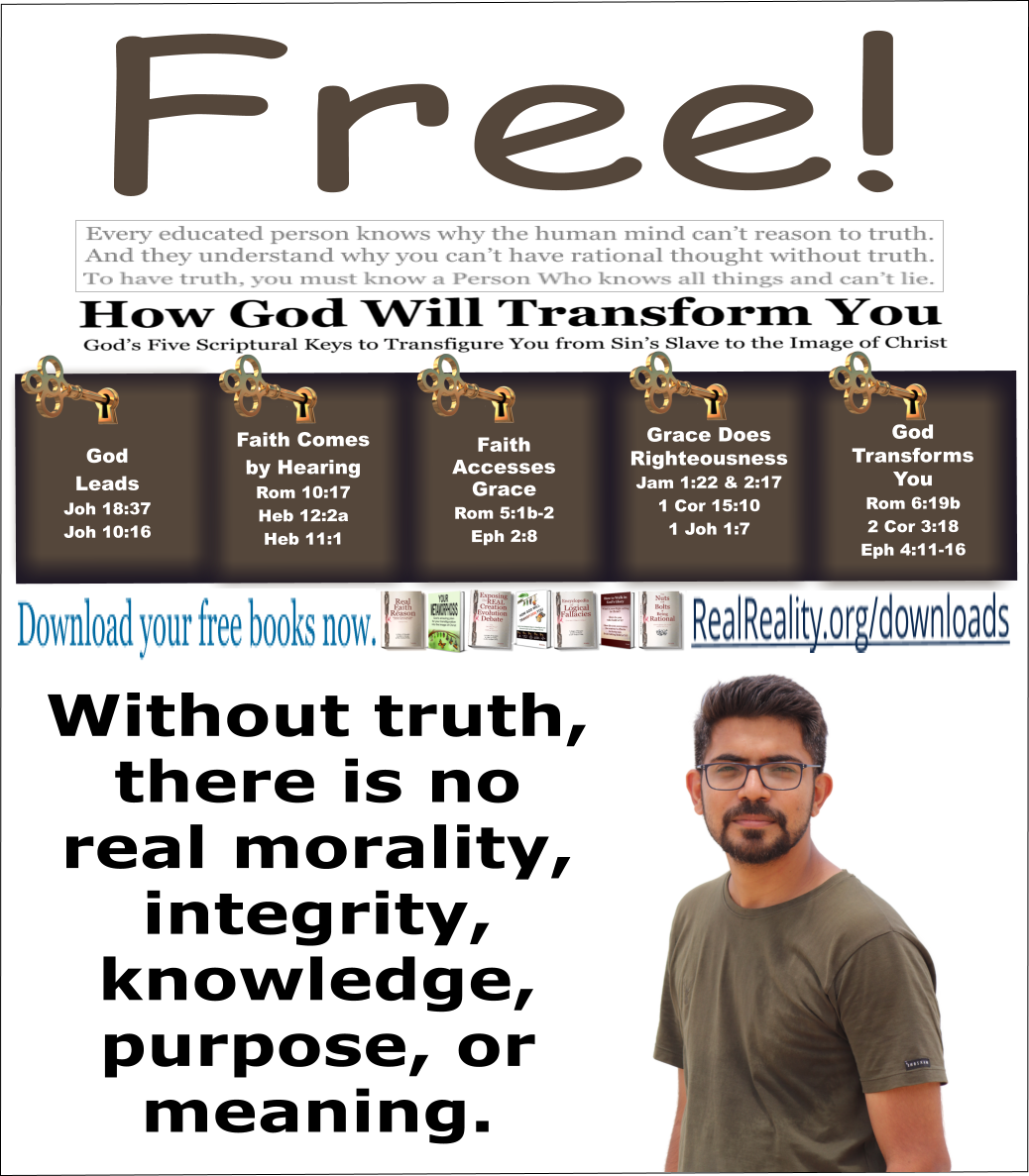 THEY HAVE NO REAL MORALITY, INTEGRITY, KNOWLEDGE, PURPOSE, OR MEANING