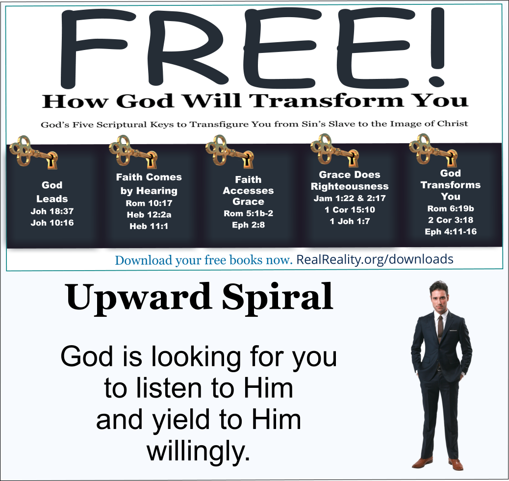 God asks you to listen and yield to Him willingly. 