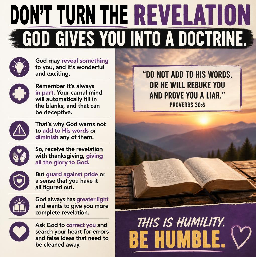 Revelation, knowledge, and understanding are always in part.