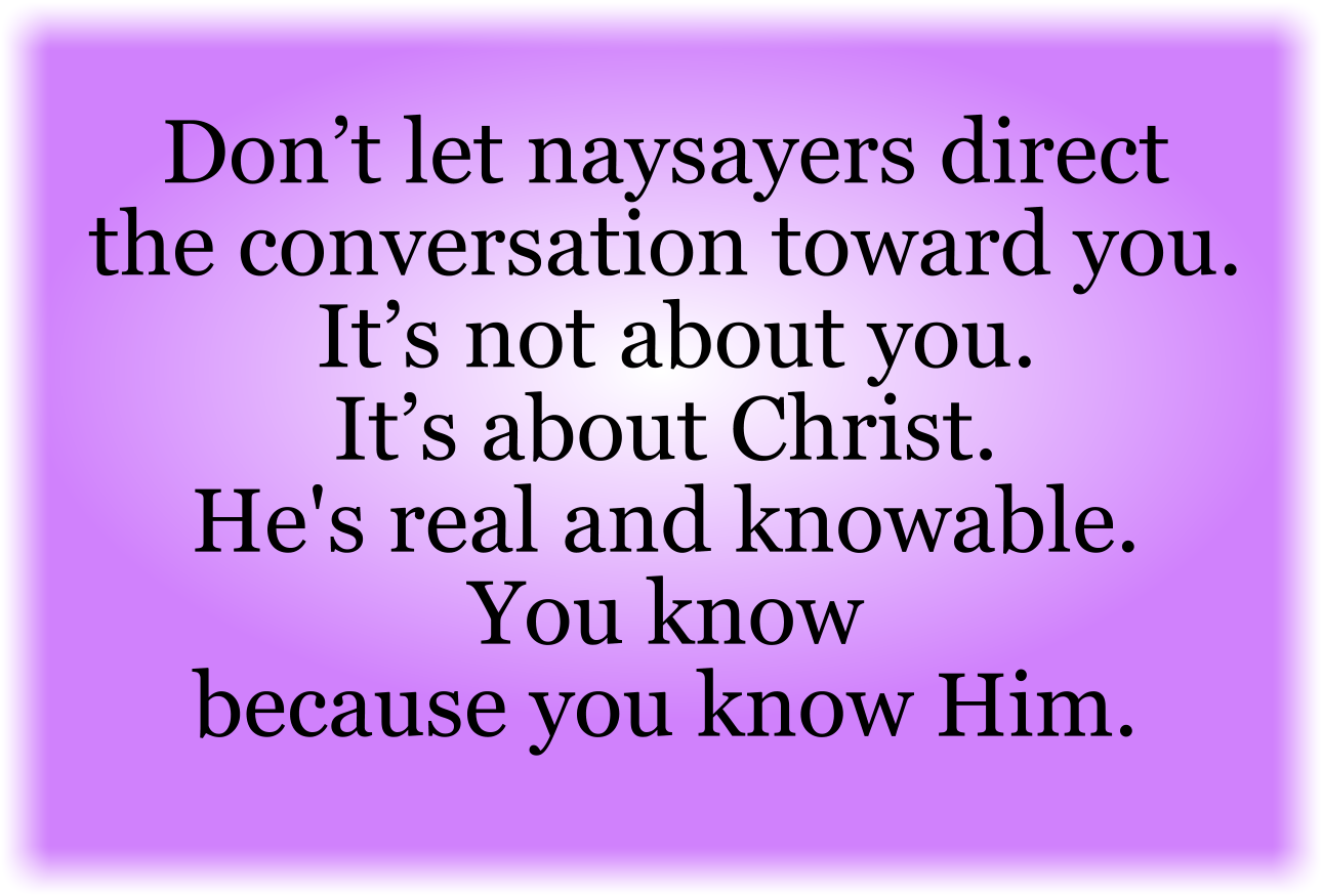 It''s Not About You. It's About Christ