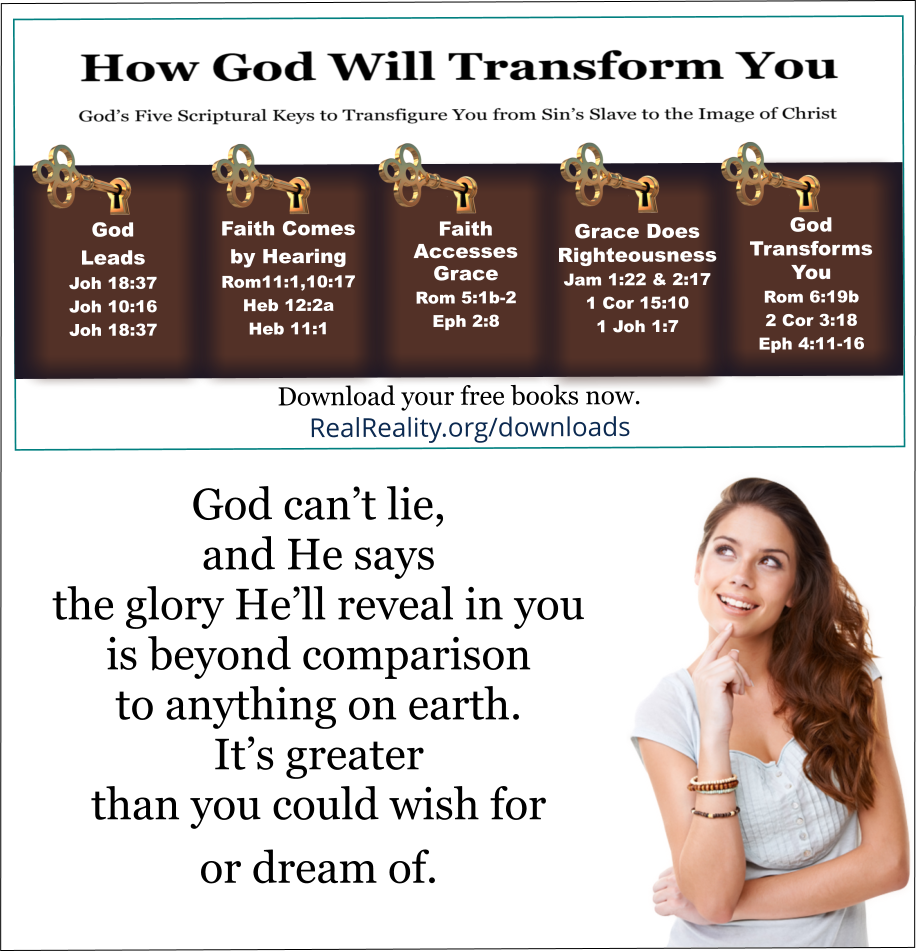 God can’t lie, and He says the glory He’ll reveal in you is greater than you could wish for or dream of.