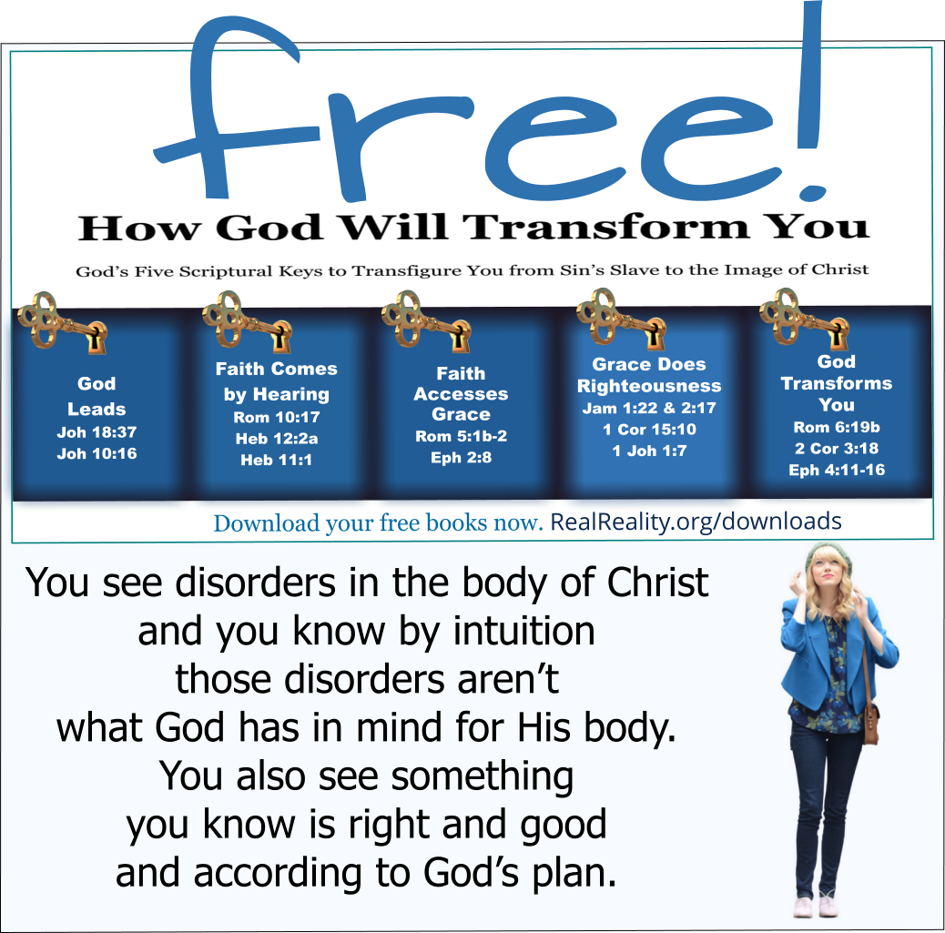 You can see disorders in the body of Christ that aren’t God's will.