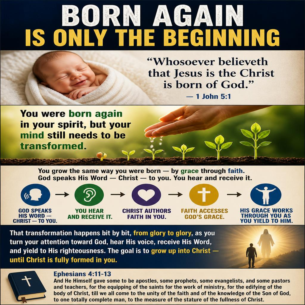 Born Again! Now What?