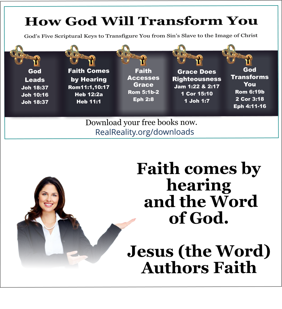 Jesus (the Word) is the Author of faith.