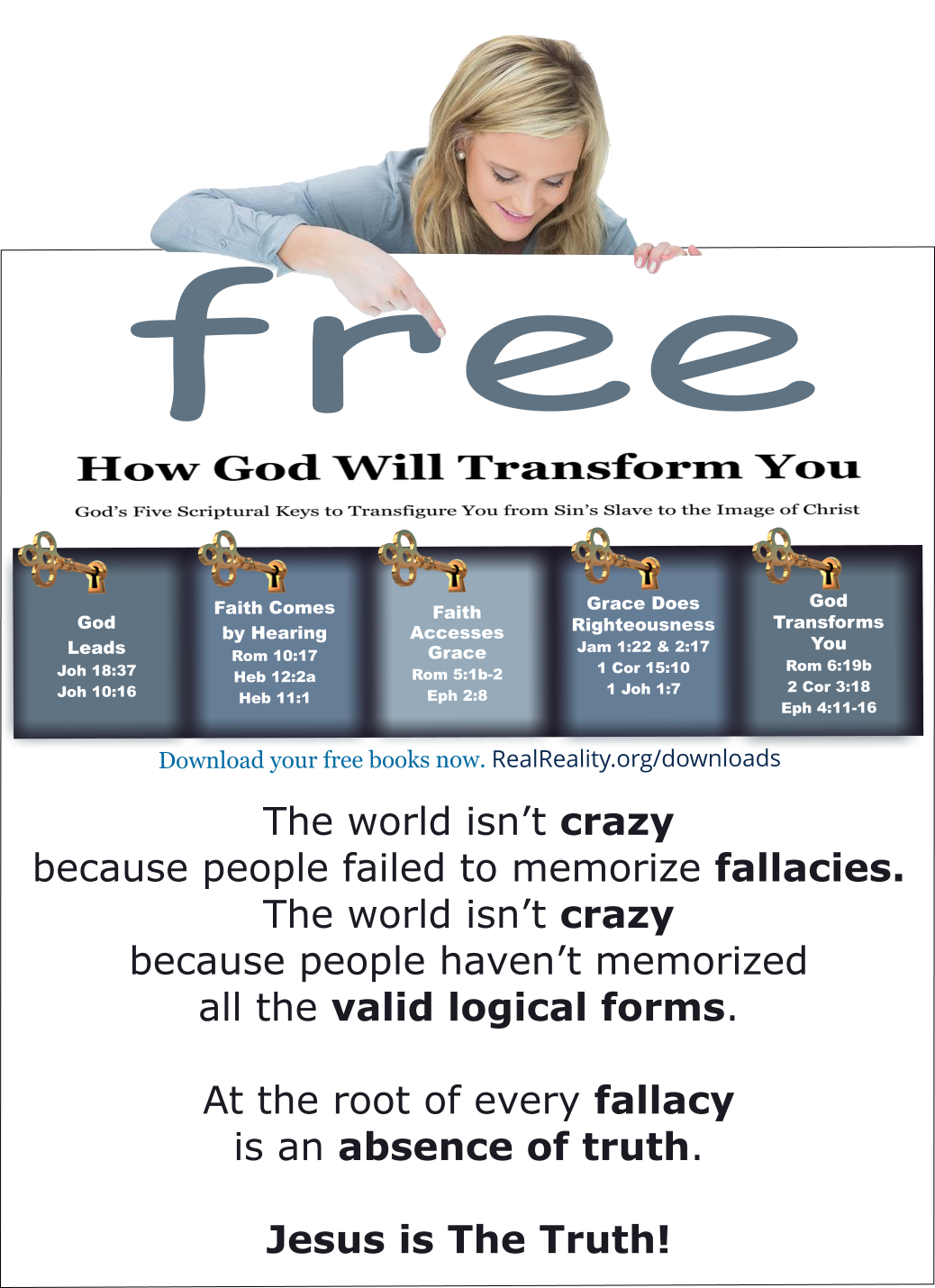 The ONLY Source of wisdom and knowledge of the Truth is Christ